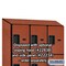 Salsbury Industries 4 Tier Designer Locker, 54"Wx76"Hx18"D, 12 Door, Cherry 18-24368CHE - alternate 6